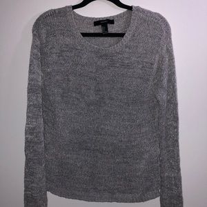 Light grey heather sweater